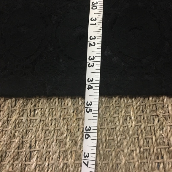 EUC EN FOCUS Lovey Lined, Side Zippered Lace Dress - Picture 11 of 11